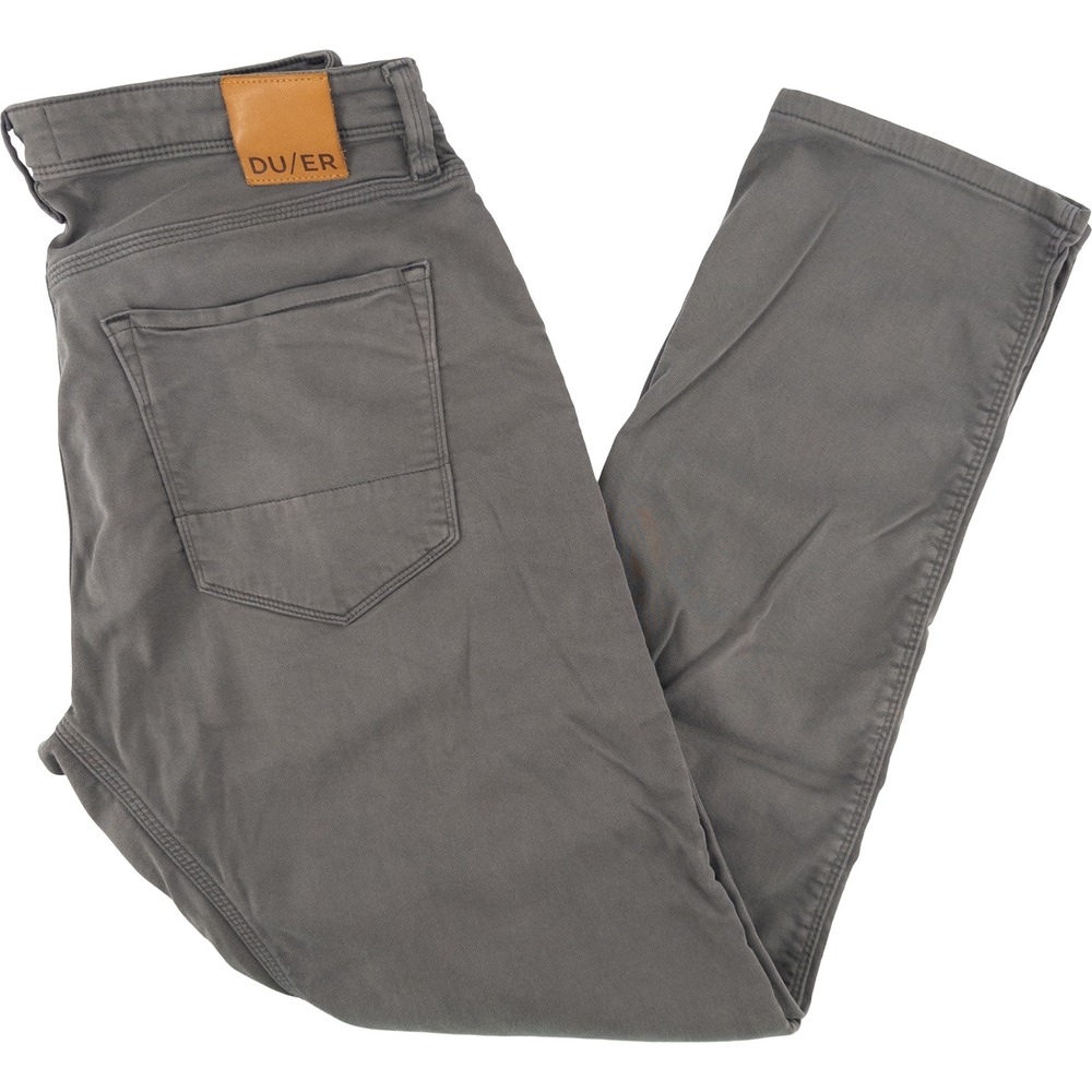 DU/ER Mens 36x32 N2X No Sweat Relaxed Taper Gull Performance Stretch Pants Gorp